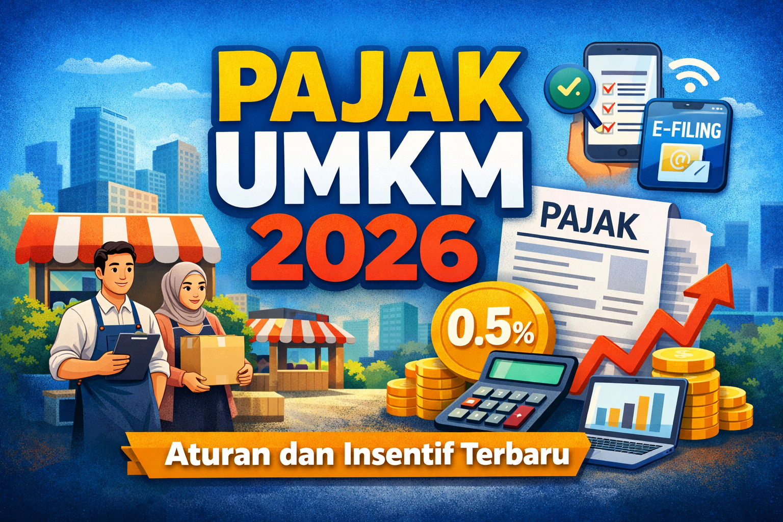 Peraturan Pajak UMKM Terbaru 2026: Perubahan Tarif, Kriteria, dan Dampaknya bagi Pelaku Usaha